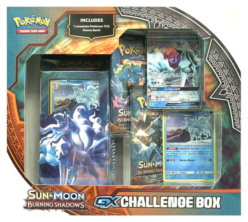 Sun & Moon: Burning Shadows - Challenge Box (Alolan Ninetales GX)